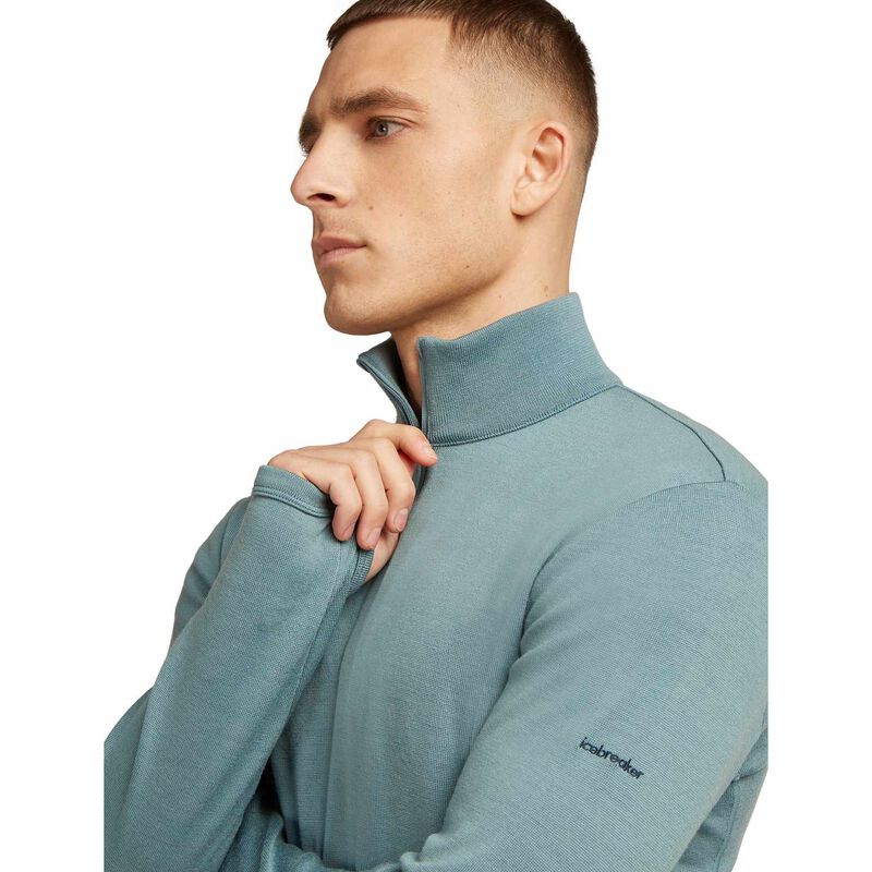 Icebreaker M Merino 300 Original LS Half Zip image number 5
